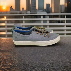 ✅Sperry Crest Vibe Plush Suede Lace Up Casual Shoe Womens 9.5 Sail Boat Sneakers